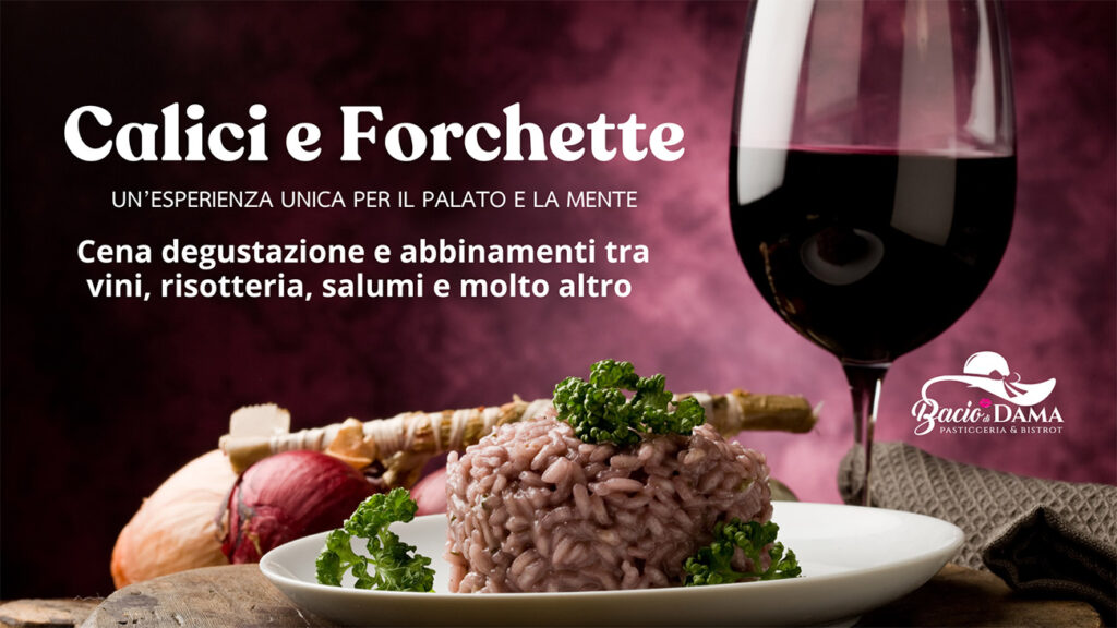 CALICI E FORCHETTE: UN VIAGGIO TRA VINO E GUSTO Il 18 dicembre abbiamo inaugurato con grande successo il nostro evento enogastronomico “Calici e Forchette”, un’esperienza unica dedicata agli amanti del vino e della buona cucina. Non una semplice cena, ma un’occasione per immergersi nell’arte degli abbinamenti, scoprendo i segreti che rendono il connubio tra cibo e vino così speciale. L’evento, a numero chiuso con soli 25 posti disponibili, è stato pensato per chi desidera apprezzare il piacere del vino e dei sapori autentici, senza necessariamente essere un esperto sommelier.
